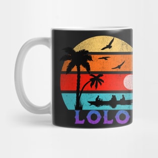 Lolo Retro Sunset Ocean Grandfather Mug